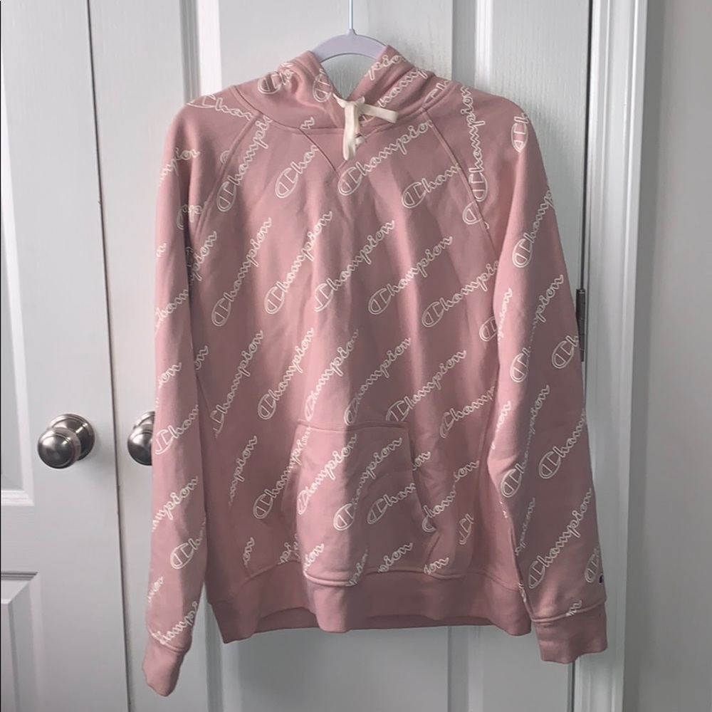 Pink Champion Hoodie